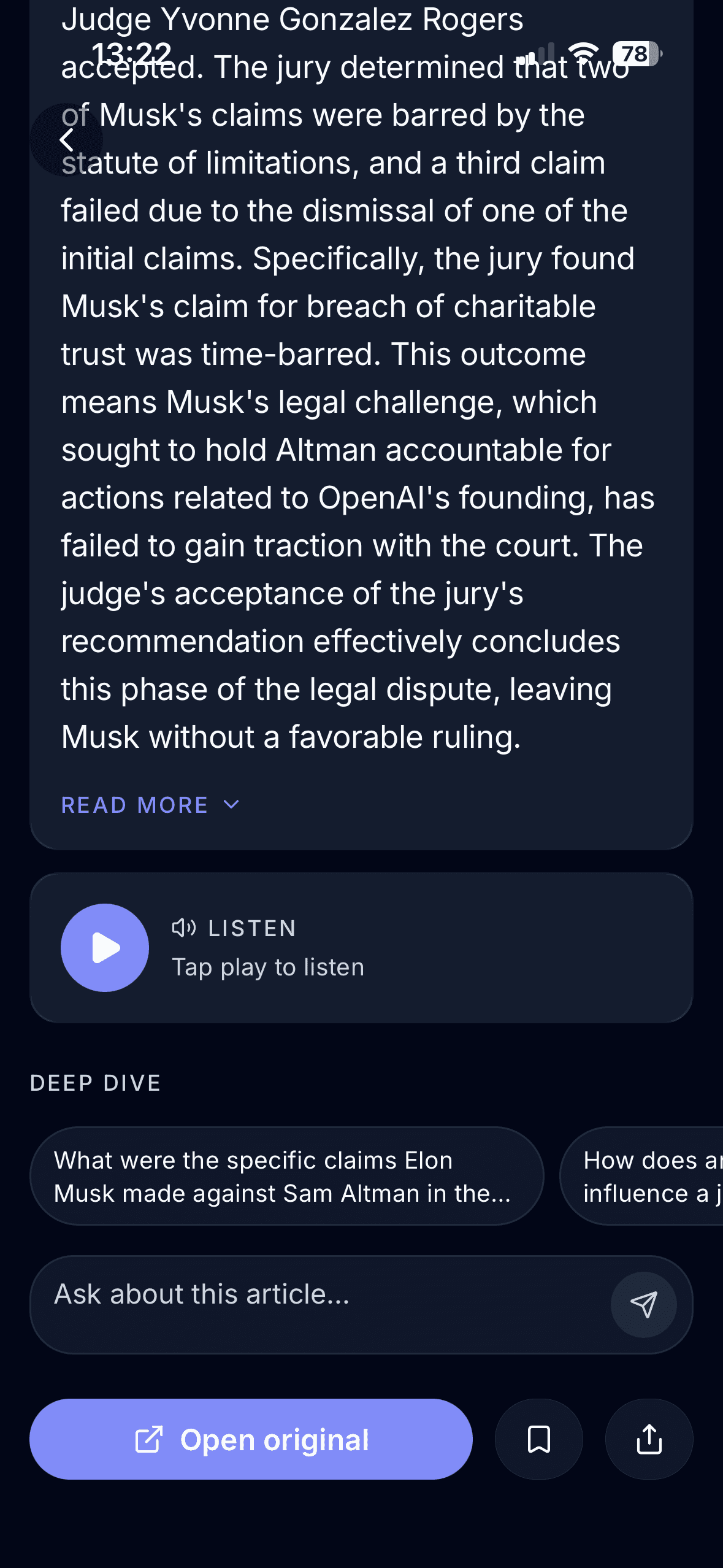 Listen