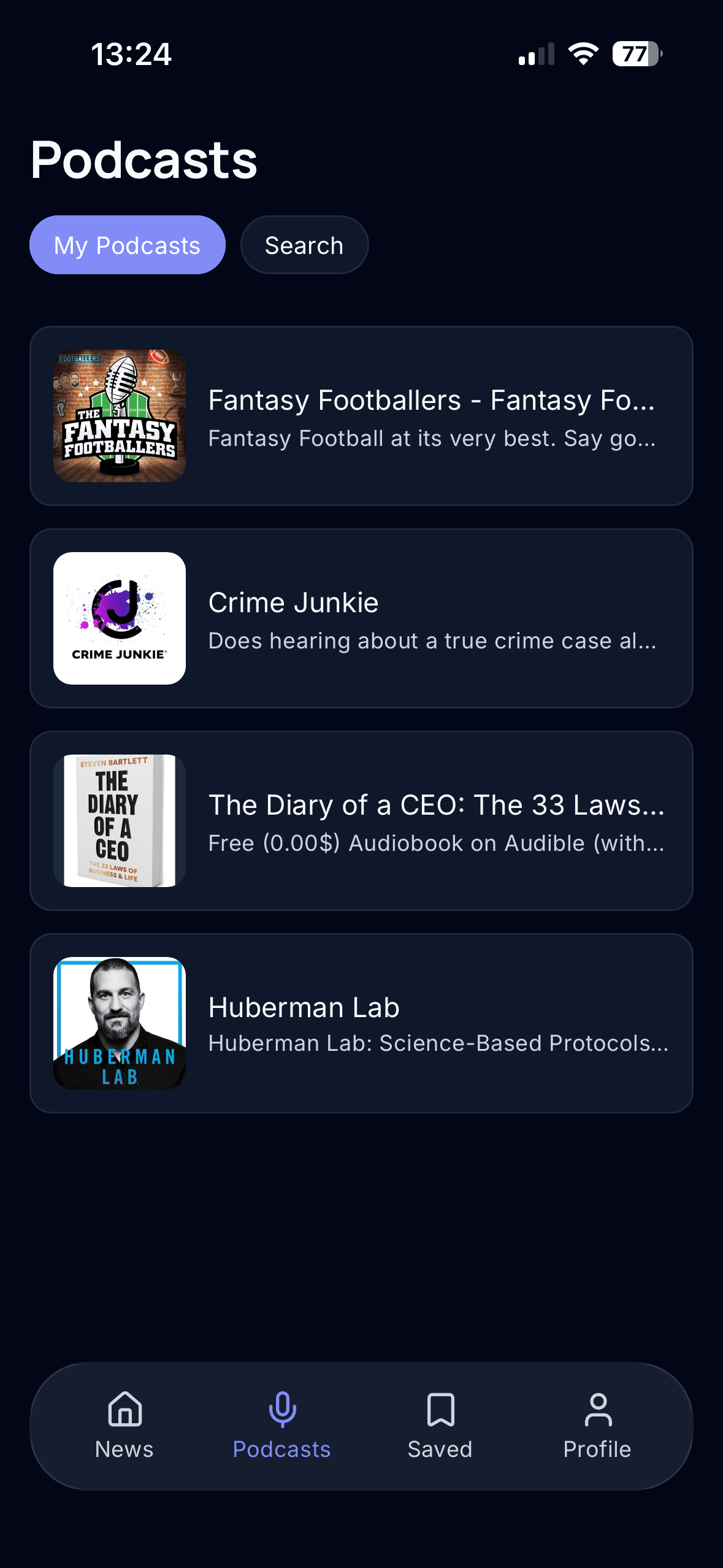 Every podcast, your way.